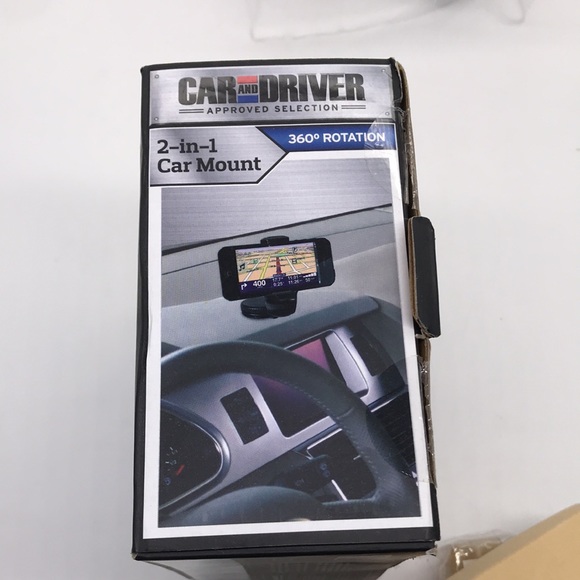 Car & Driver 2 in 1–360 Degrees Rotation Car Mount for Dashboard or Windshield - Picture 7 of 7